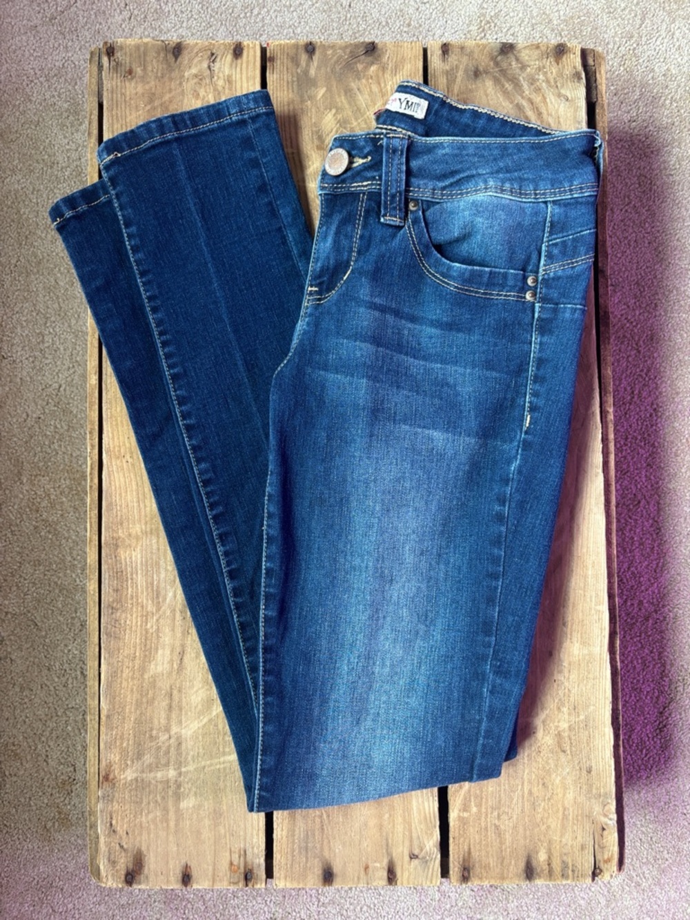 YMI Skinny Jeans, Women’s Jeans, Dark Wash size 3,